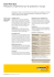 Factsheet «Swiss Post GLS Prestazioni complementari