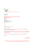 COMPANY`S LETTERHEAD ESEMPIO LETTERA IN INGLESE SU