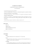 Curriculum Vitae et Studiorum Dati personali Titoli di Studio
