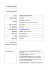curriculum vitae - Scuola del Libro