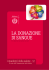 la donazione di sangue