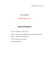 SCHEDA DI PROGETTO