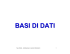 Introduzione ai Sistemi Informativi e DBMS