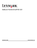 Guida per l`utente di LexPrint v3.0
