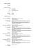 Curriculum Vitae Formato Europeo