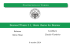 Beamer2Thesis 2.1, thesis theme for Beamer