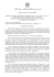 Supplemento - Ministero delle politiche agricole alimentari e forestali