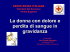 La donna con dolore e perdita di sangue in gravidanza