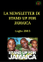 LA NEWSLETTER DI STAND UP FOR JAMAICA