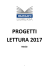 PROGETTI LETTURA 2017_medie - Istituto Comprensivo Statale