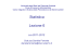 statistica test