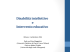 Disabilità intellettive e Intervento educativo - CTS