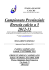 Strutturazione 1° Campionato Provinciale Brescia 2012