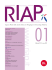 Fascicolo 1 – Anno 2010 - Rivista di immunologia e allergologia