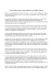 Lettera di presentazione della candidatura al Consiglio Federale