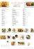 menu` pranzo - Sol Levante Fusion
