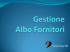 scaricare la presentazione - Gestione Albo Fornitori Web