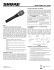 Shure SM86 User Guide