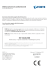 Certificazione di conformità CE