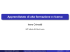 Apprendistato di alta formazione e ricerca