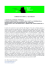 COMUNICATO STAMPA n. 1 del 07/05/2016
