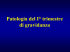 Patologia del I° trimestre di gravidanza