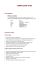 curriculum vitae