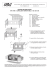 schema di montaggio art. 64/e - conigliera smontabile - cm
