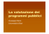 La valutazione dei programmi pubblici