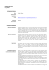 CURRICULUM VITAE Luigi Abbate Luigi Abbate