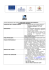 SCHEDA INFORMATIVA DEL CORSO: ANIMATORE