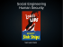 Social Engineering Human Security