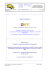 progetto di ricerca - ISPRA