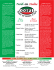 Menu de Noël Menu` di Natale