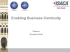 Business Continuity_ISACA GC