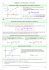 Rapporto incrementale – Derivata