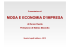 moda e economia d`impresa