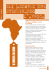 GLI ACCORDI CHE SVENDERANNO L`AFRICA
