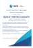 QUALITY METRICS Initiative