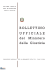 BOLLETTINO UFFICIALE del Ministero della Giustizia