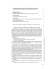 189 CONSERVATION SCIENCE IN CULTURAL HERITAGE