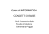 Concetti di base dell`ICT