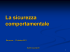 Scarica LaSicurezzaComportamentale1