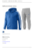 Tute sportive : ADIDAS tuta Adi Hooded + slim fit tp