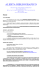 alerta bibliografico - Facultad de Derecho