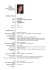 Curriculum Vitae - Le figure professionali