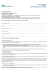 Foglio informativo relativo al CREDITO AGRARIO BREVE TERMINE
