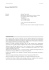 CV - Scienze Umane