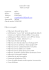 Curriculum vitae