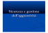 Sicurezza e gestione dell`aggressività